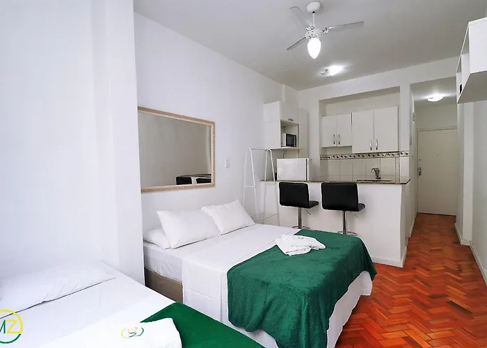 Studio Muito Economico P/ 3 Pessoas Em Copacabana